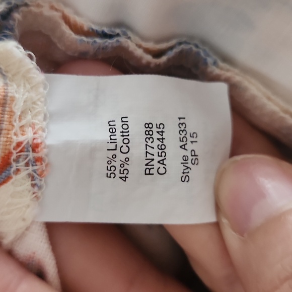 Women's J. Crew Linen Blend Shorts Sz 0 - Picture 7 of 7